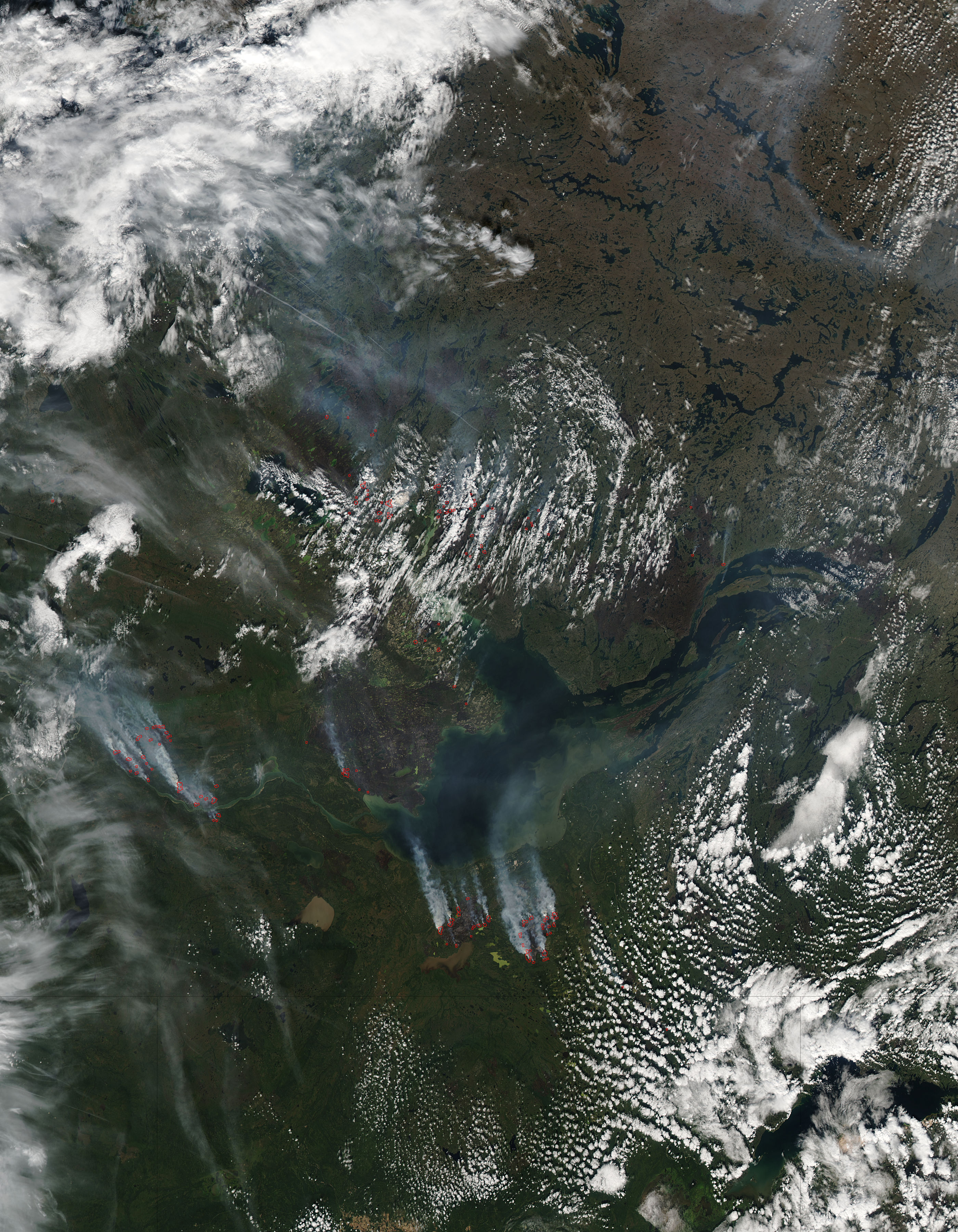 Fires in northern Canada - related image preview