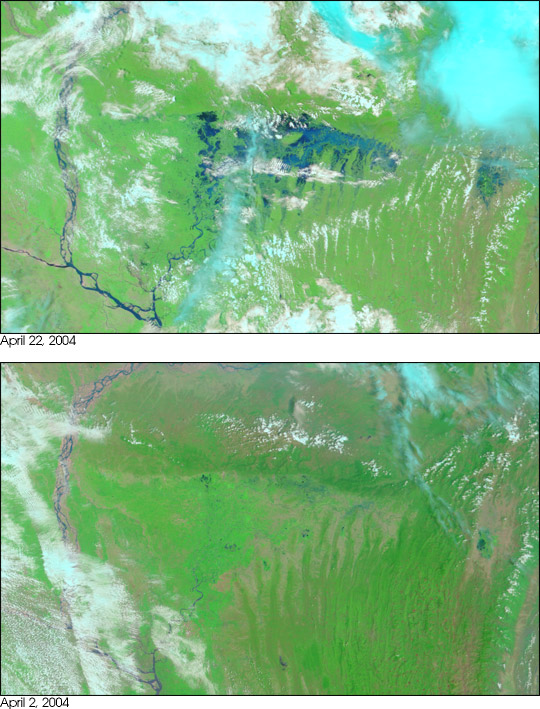 Severe Storms Trigger Floods in Bangladesh