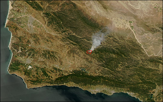 Cachuma Fire in California