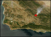 Cachuma Fire in California