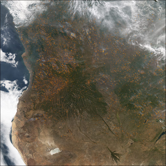 Fires in Central Africa - related image preview