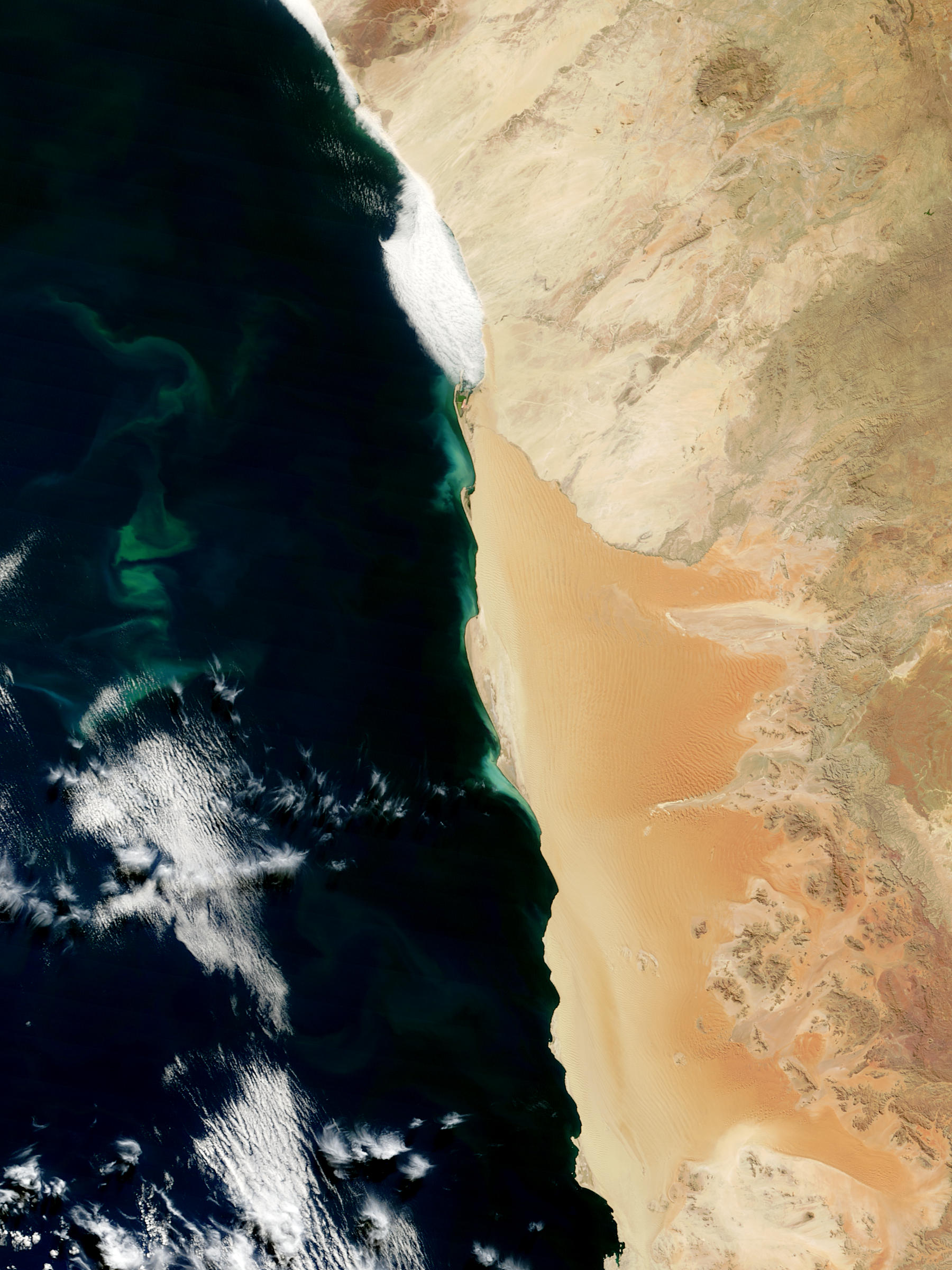 Hydrogen Sulfide Eruptions Along the Coast of Namibia - related image preview