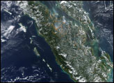 Fires in Sumatra