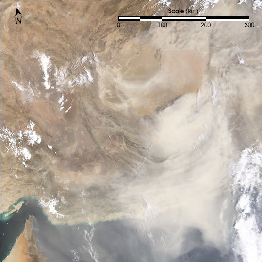 Southwest Asia Dust Storm