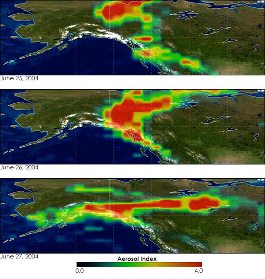  Fires In Alaska and Northern Canada