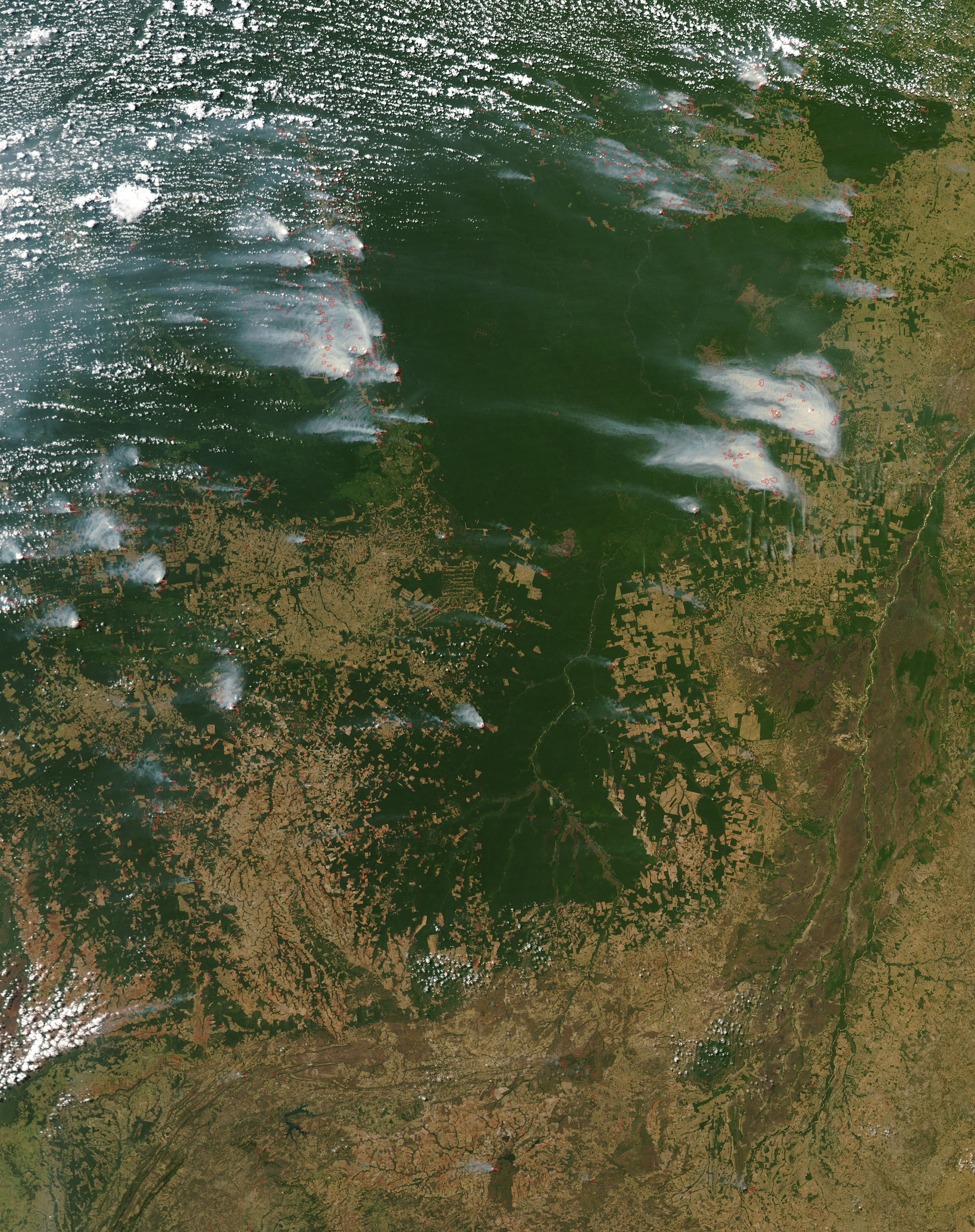 Fires Near Xingu River - related image preview