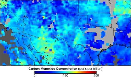 Fires in Arizona and New Mexico