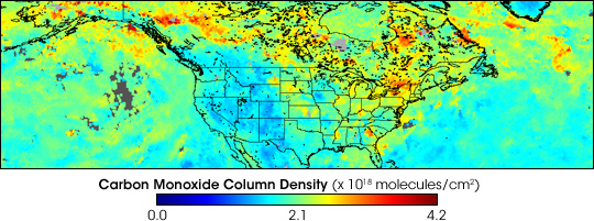 Smoke from Alaska Fires