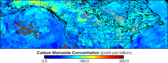 Smoke from Alaska Fires