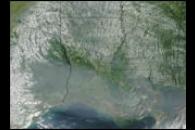 Smoke from Alaskan Fires over Louisiana Smoke from Alaskan Fires over Louisiana