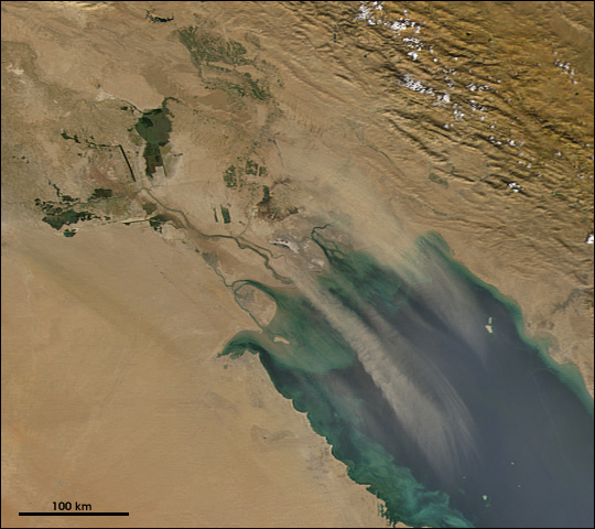 Dust Storm in Southern Iraq - related image preview