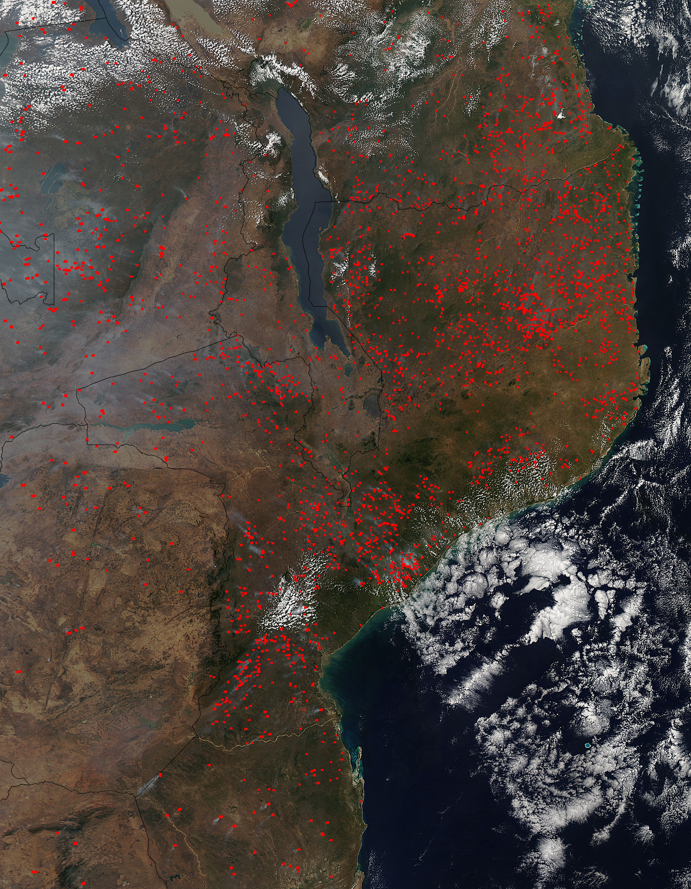 Fires in Mozambique - related image preview