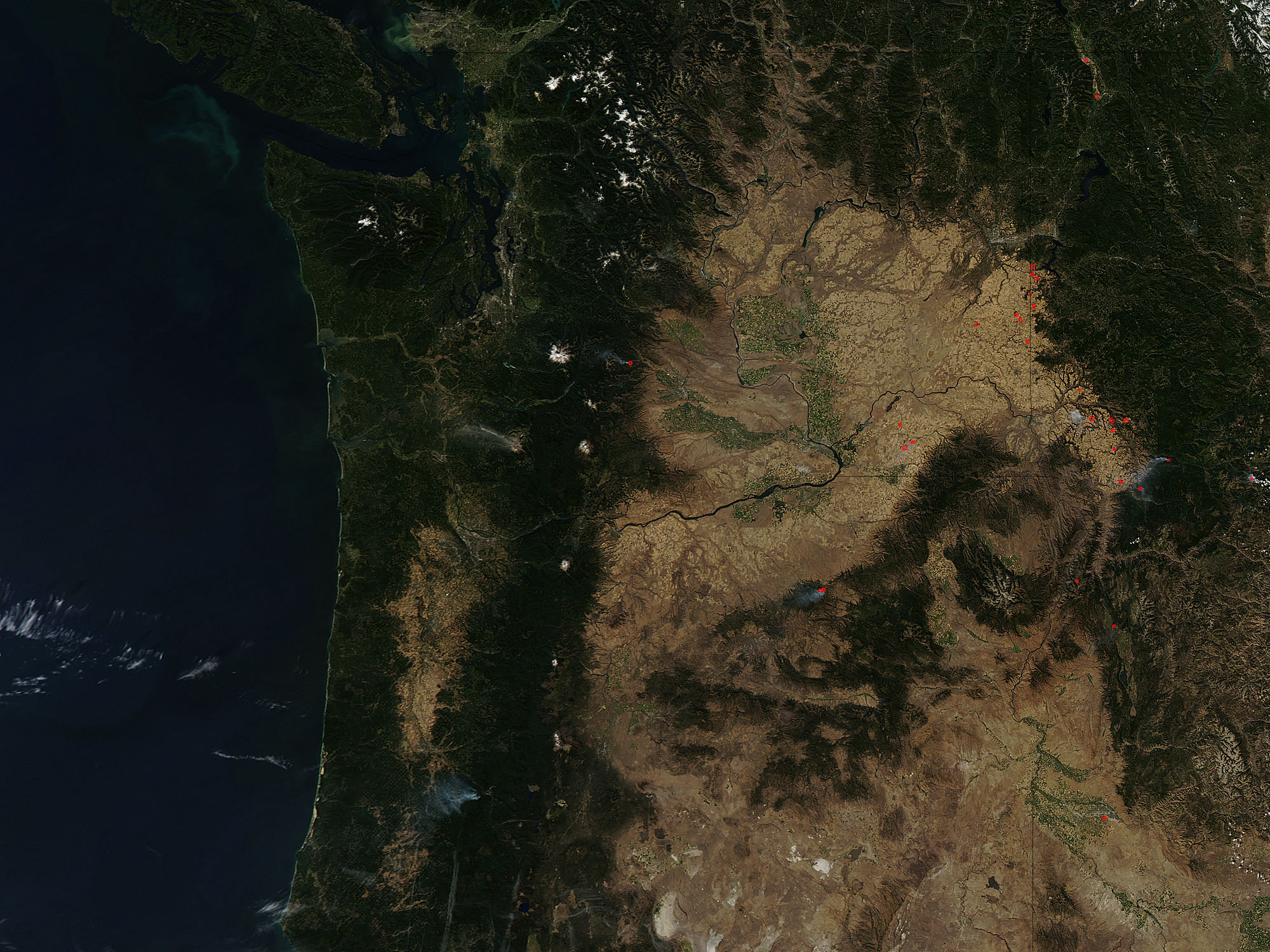 Fires in Washington and Oregon - related image preview