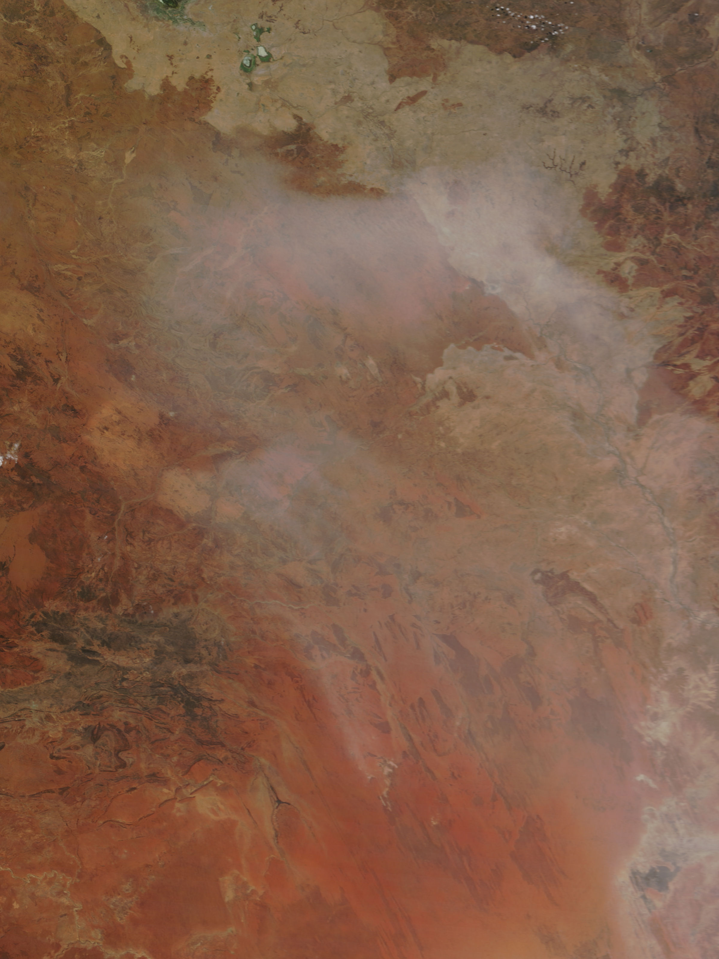 Dust storm in central Australia - related image preview