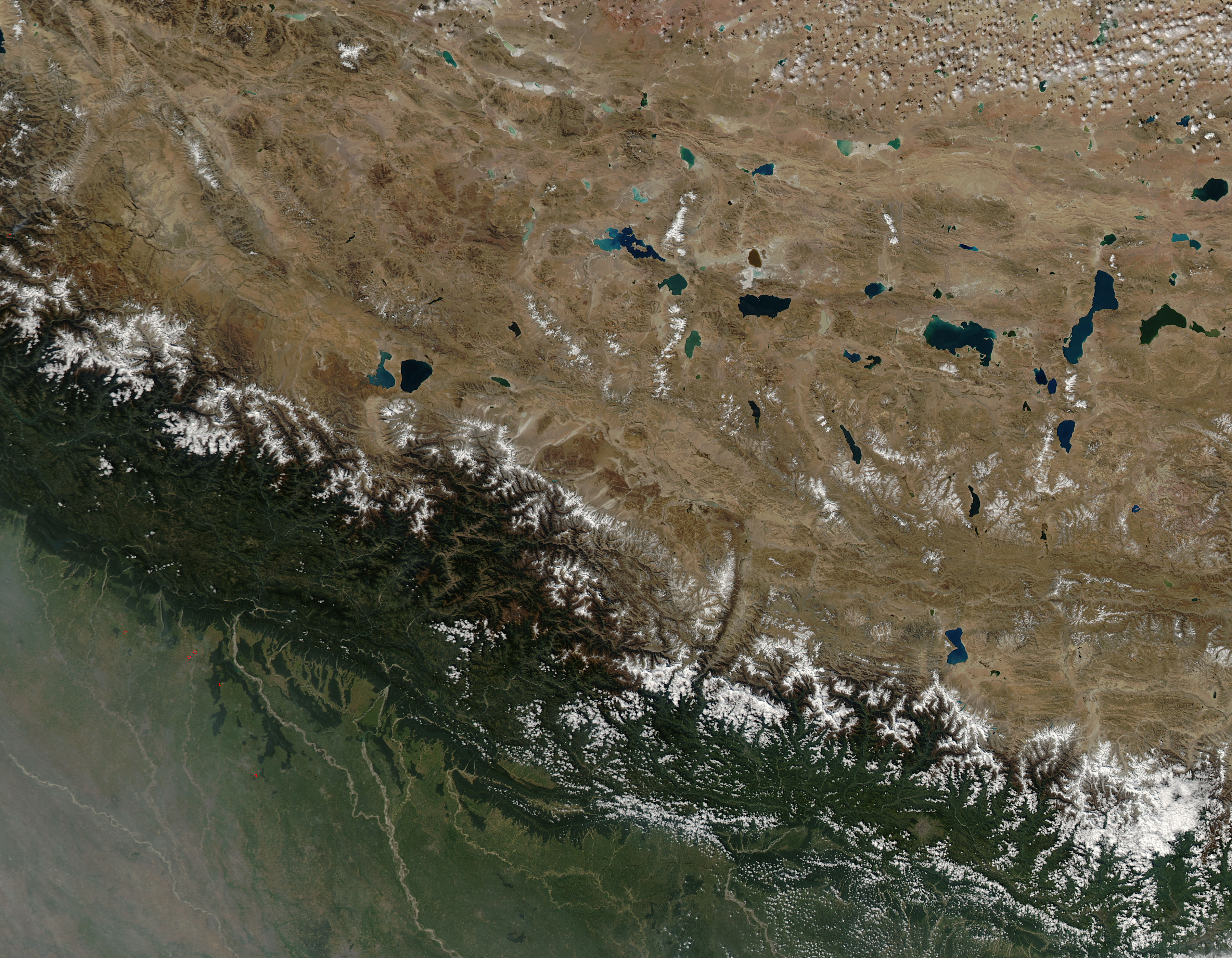 Nepal and southwest China before snowstorm - related image preview