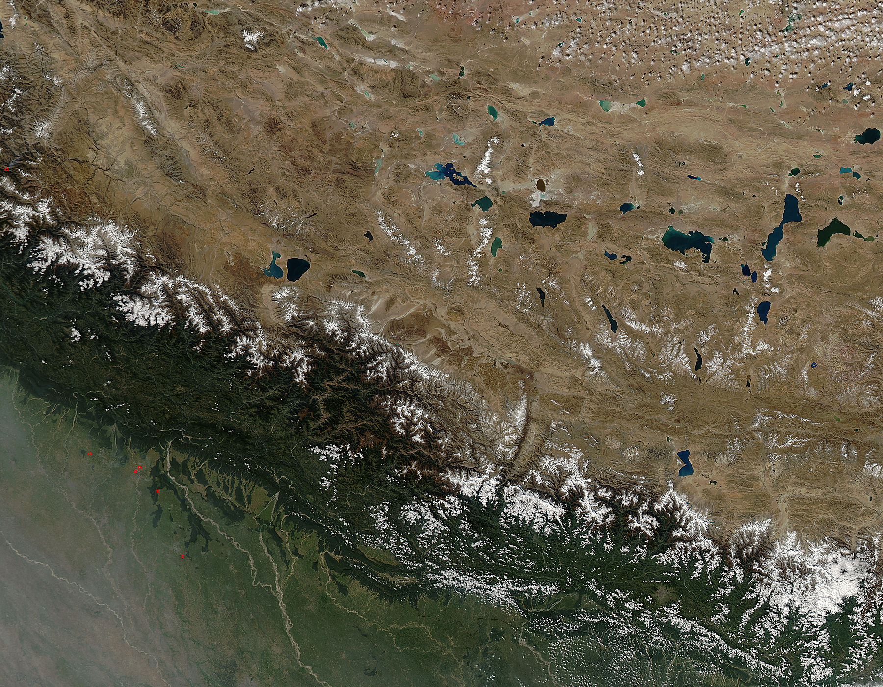 Nepal and southwest China before snowstorm - related image preview