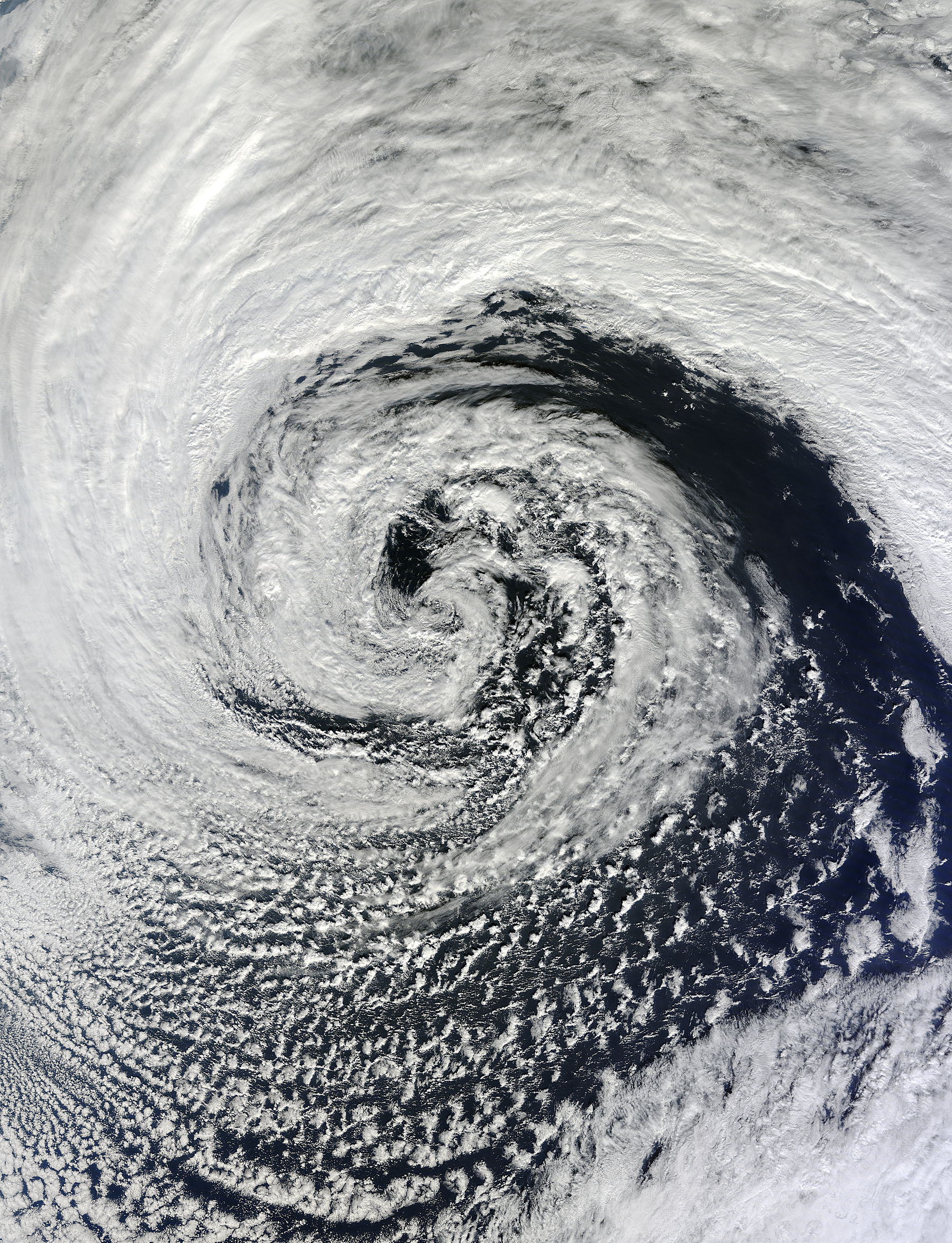 Low pressure system in the North Atlantic Ocean - related image preview