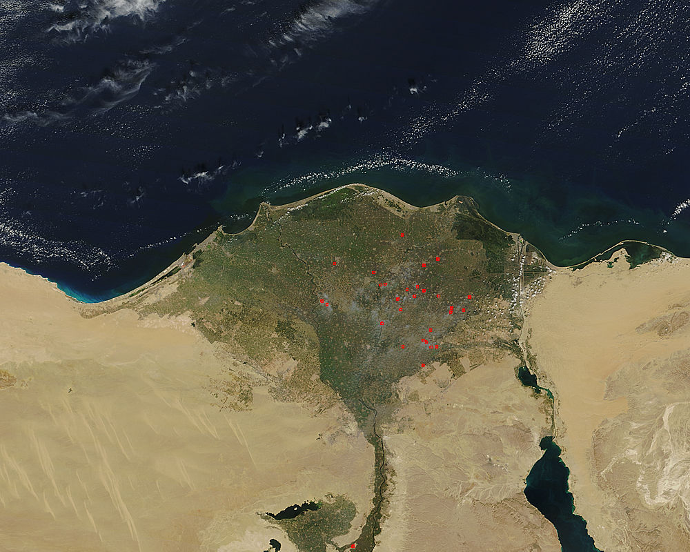 Fires in the Nile Delta, Egypt - related image preview