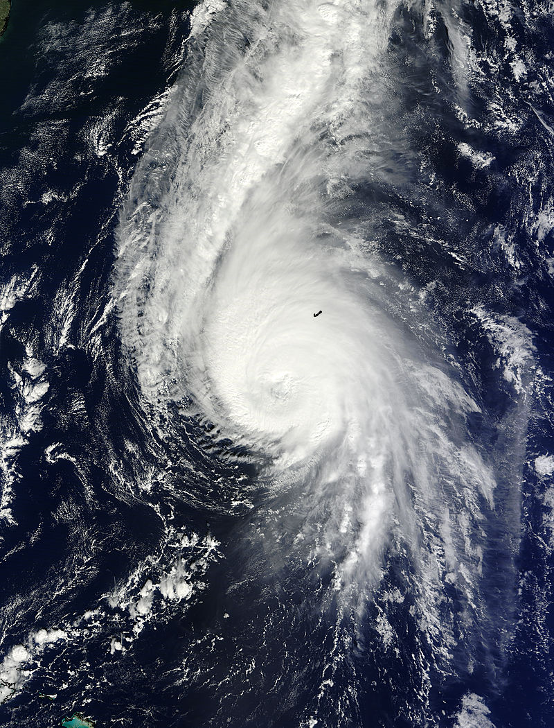 Hurricane Gonzalo (08L) over Bermuda - related image preview