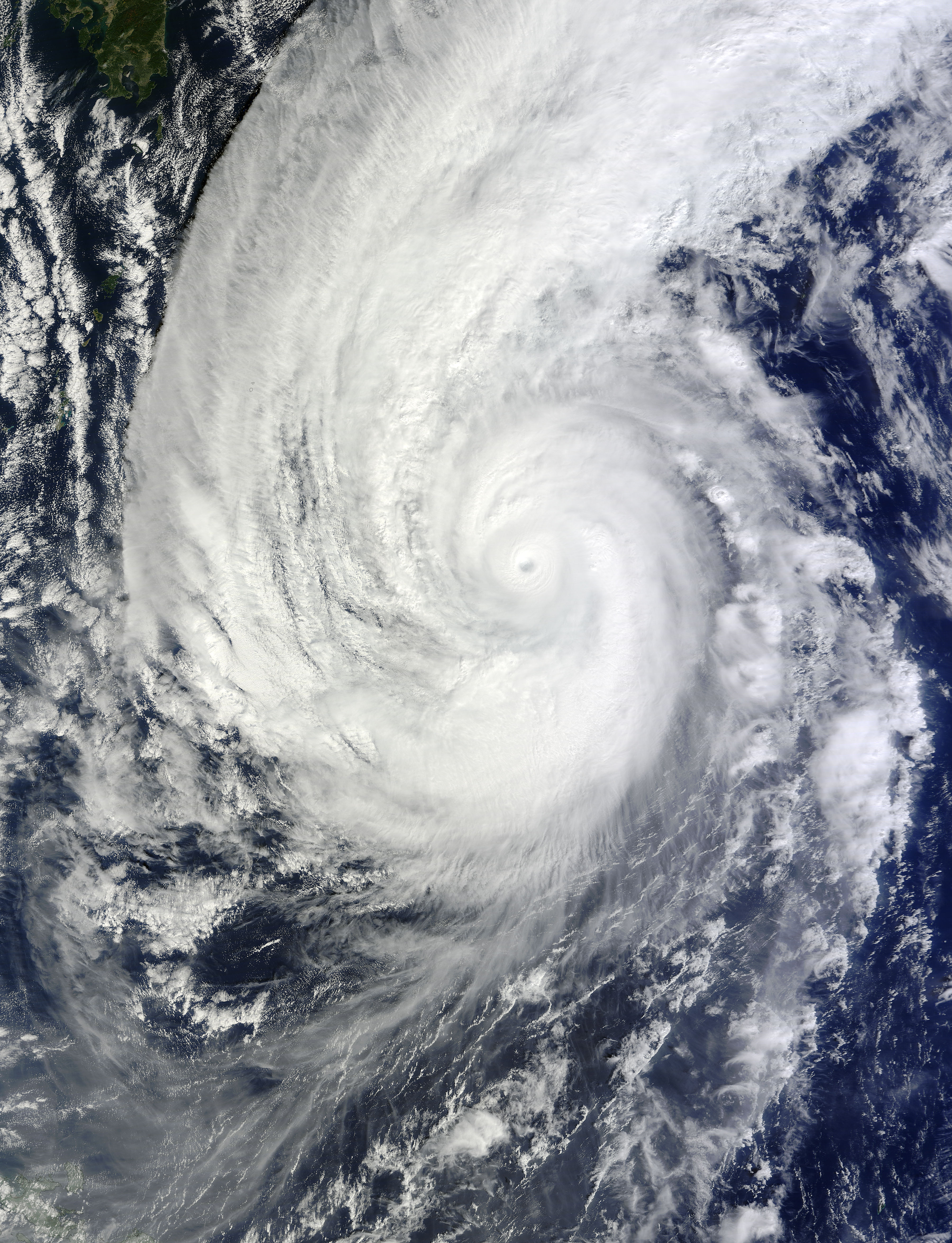 Typhoon Nuri (20W) in the Pacific Ocean - related image preview