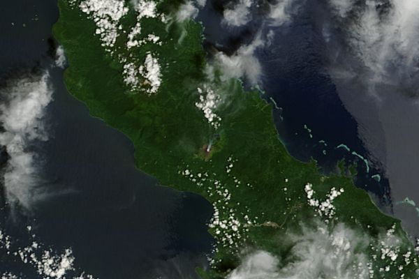 Plume from Bagana, Bougainville Island - related image preview