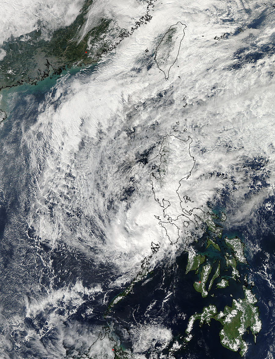 Tropical Storm Hagupit (22W) over the Philippines - related image preview