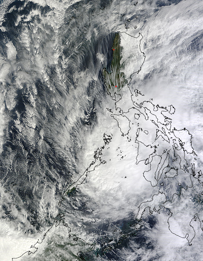 Tropical Storm Jangmi (23W) over the Philippines - related image preview