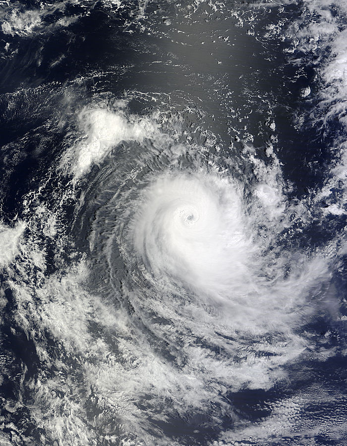 Tropical Cyclone Kate (04S) in the southern Indian Ocean