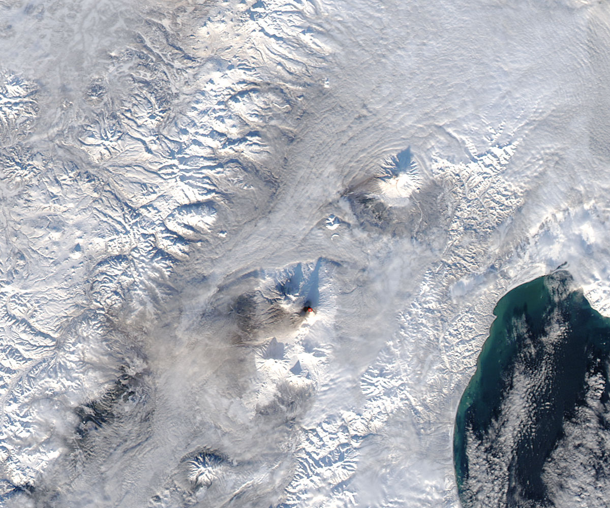 Activity at Kliuchevskoi, Kamchatka Peninsula, eastern Russia - related image preview