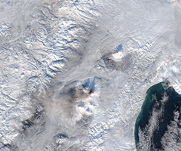 Activity at Kliuchevskoi, Kamchatka Peninsula, eastern Russia - related image preview