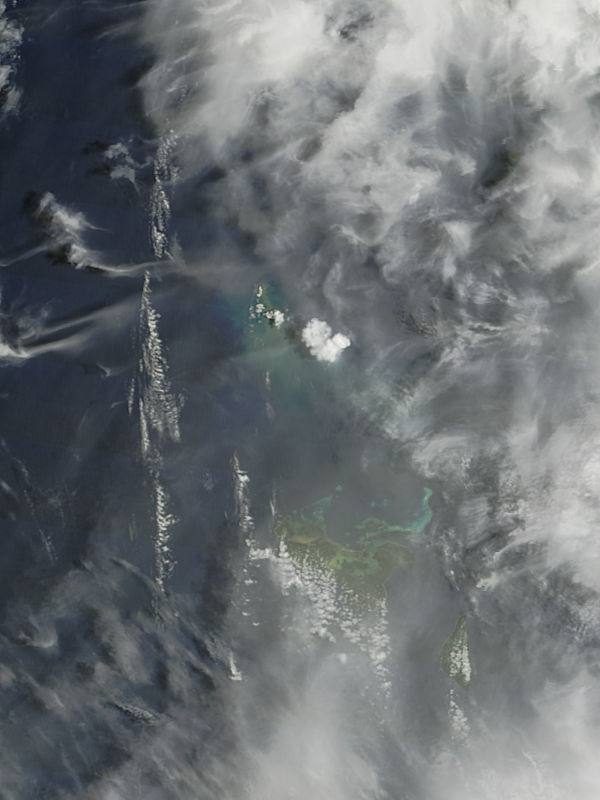 Undersea eruption from Hunga Tonga-Hunga Ha'apai in Tonga, South Pacific Ocean - related image preview