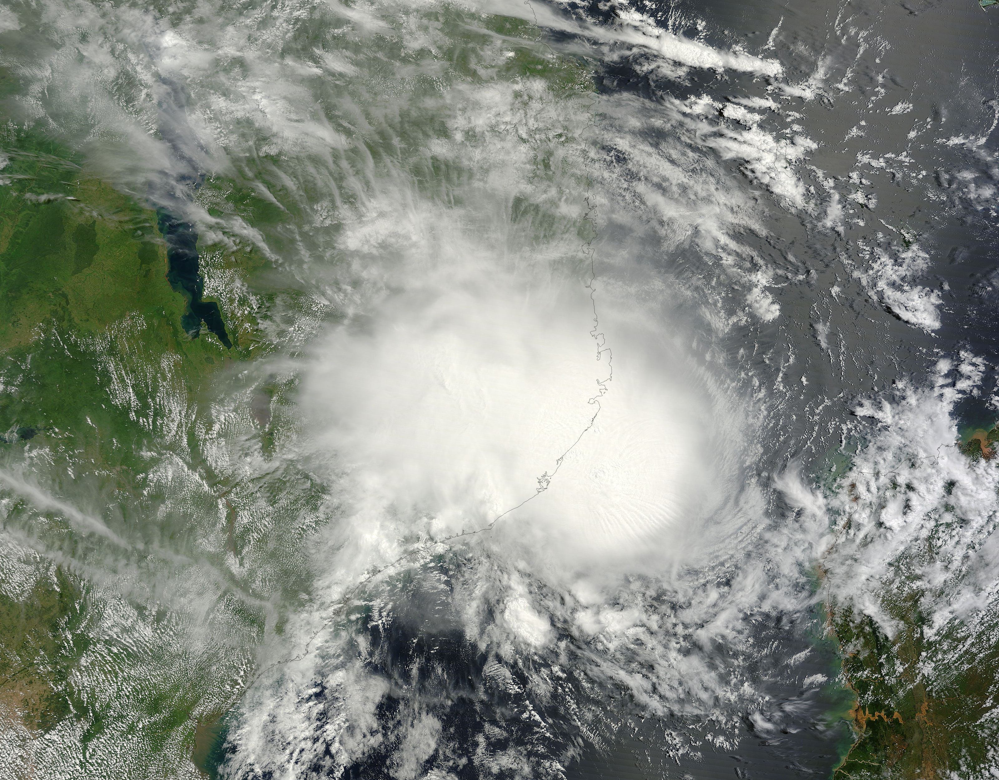 Tropical Cyclone Fifteen (15S) over Mozambique - related image preview