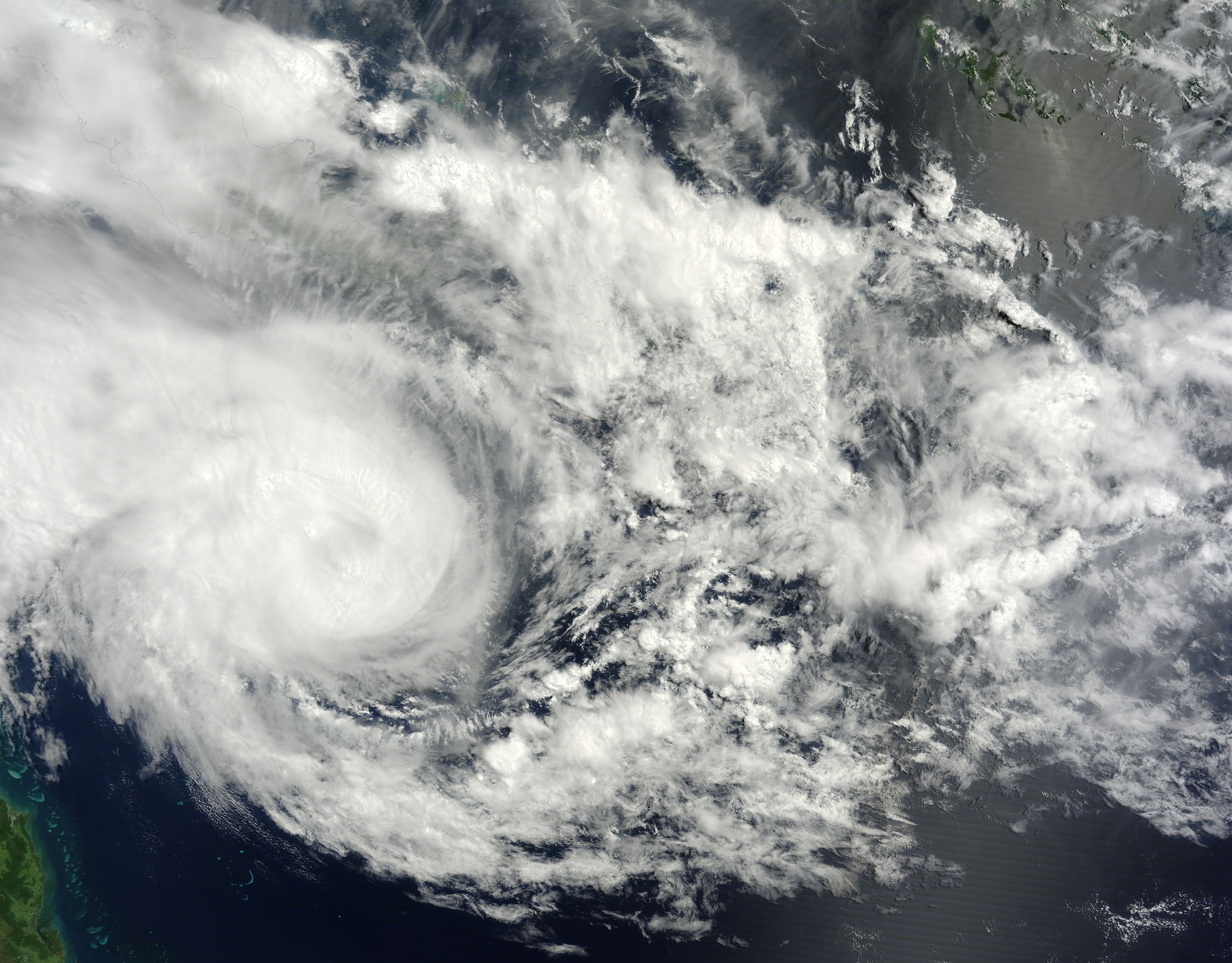 Tropical Cyclone Nathan (18P) off Australia - related image preview