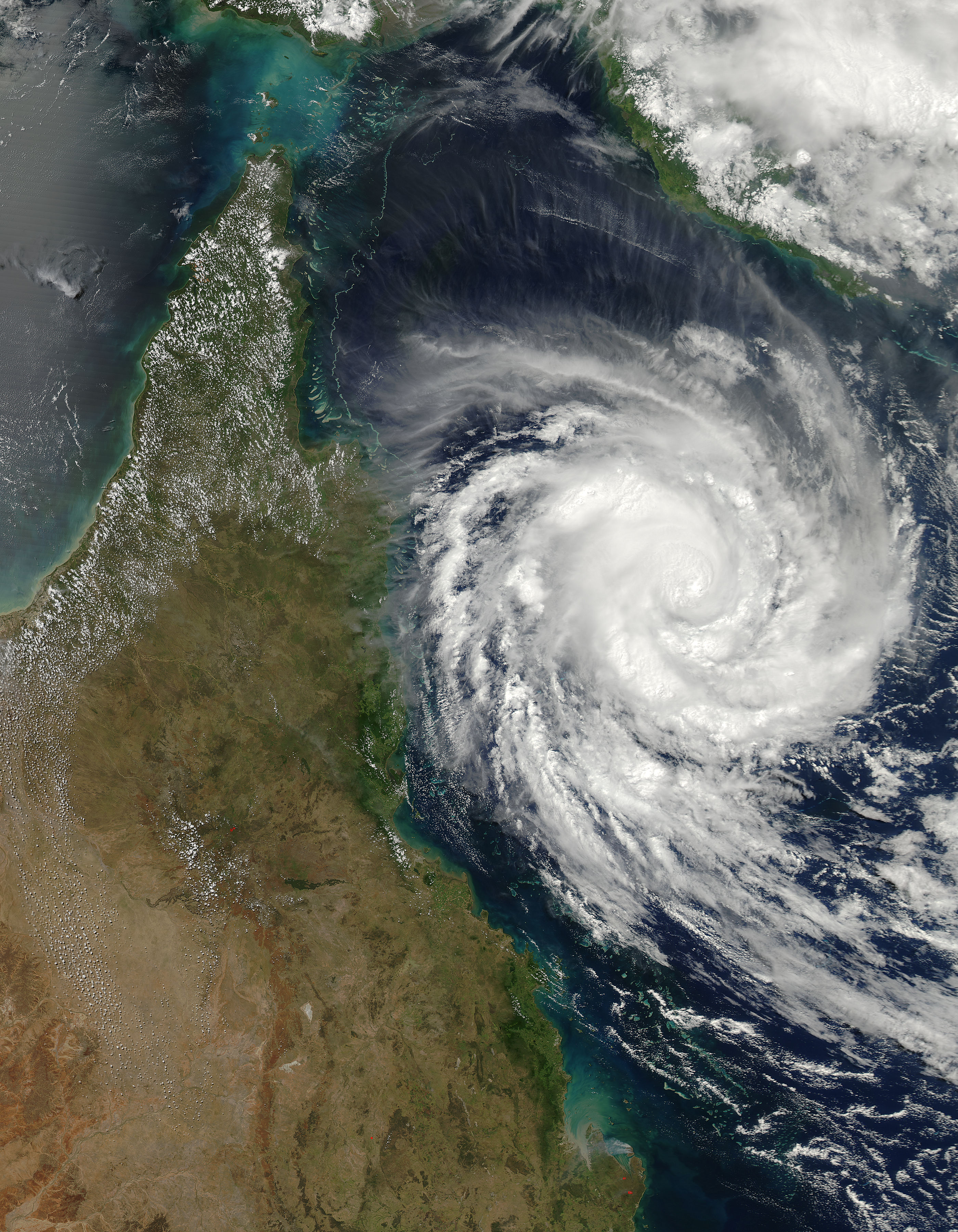 Tropical Cyclone Nathan (18P) off Australia - related image preview