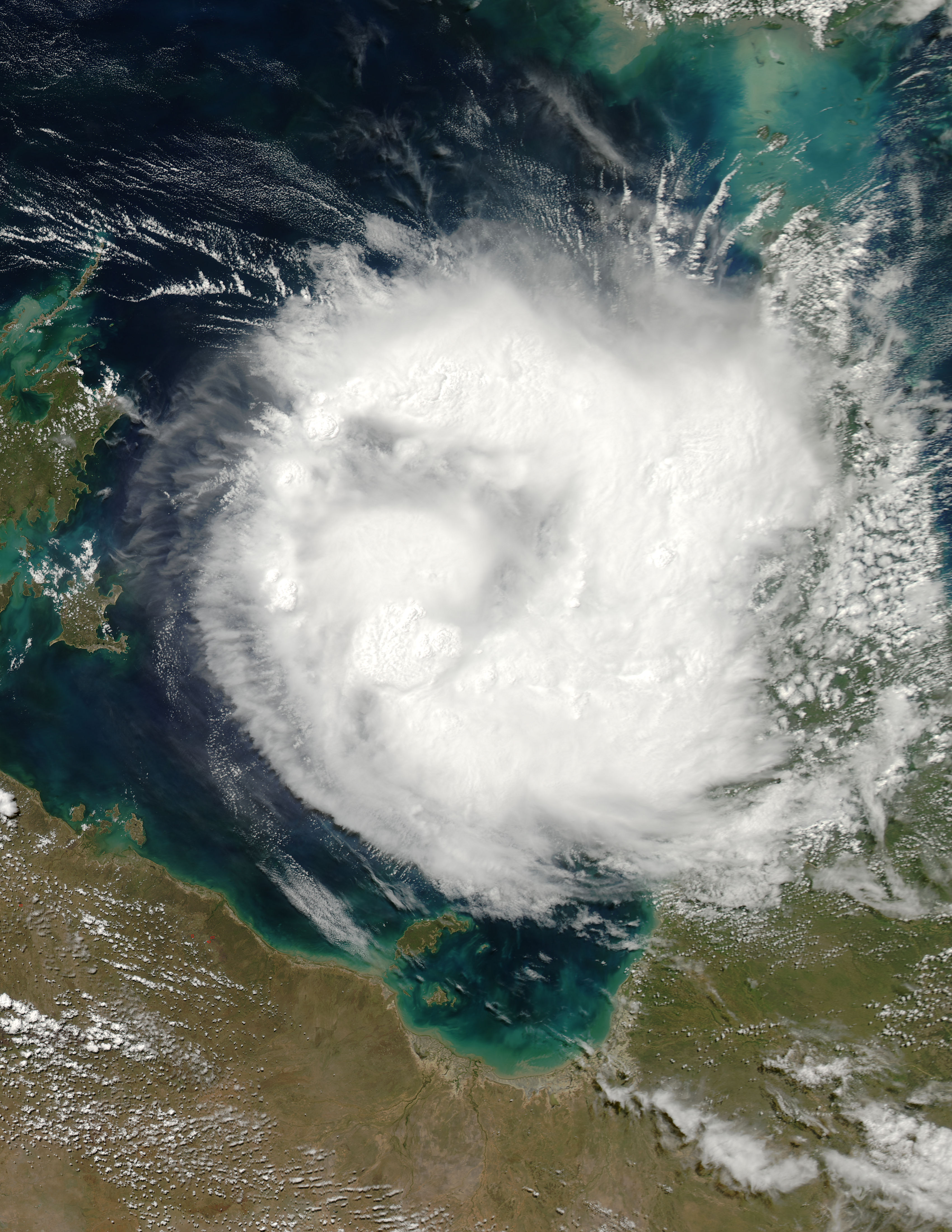 Tropical Cyclone Nathan (18P) over Cape York Peninsula, Australia - related image preview