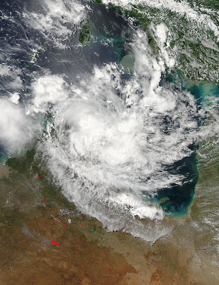 Tropical Cyclone Nathan (18P) over Australia - related image preview