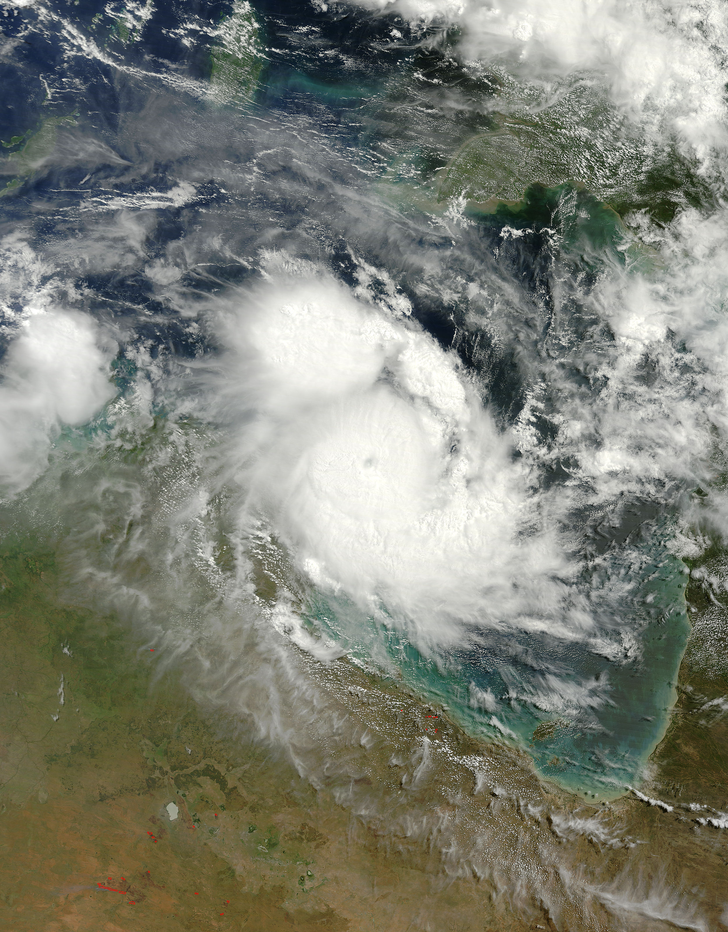 Tropical Cyclone Nathan (18P) over Australia - related image preview