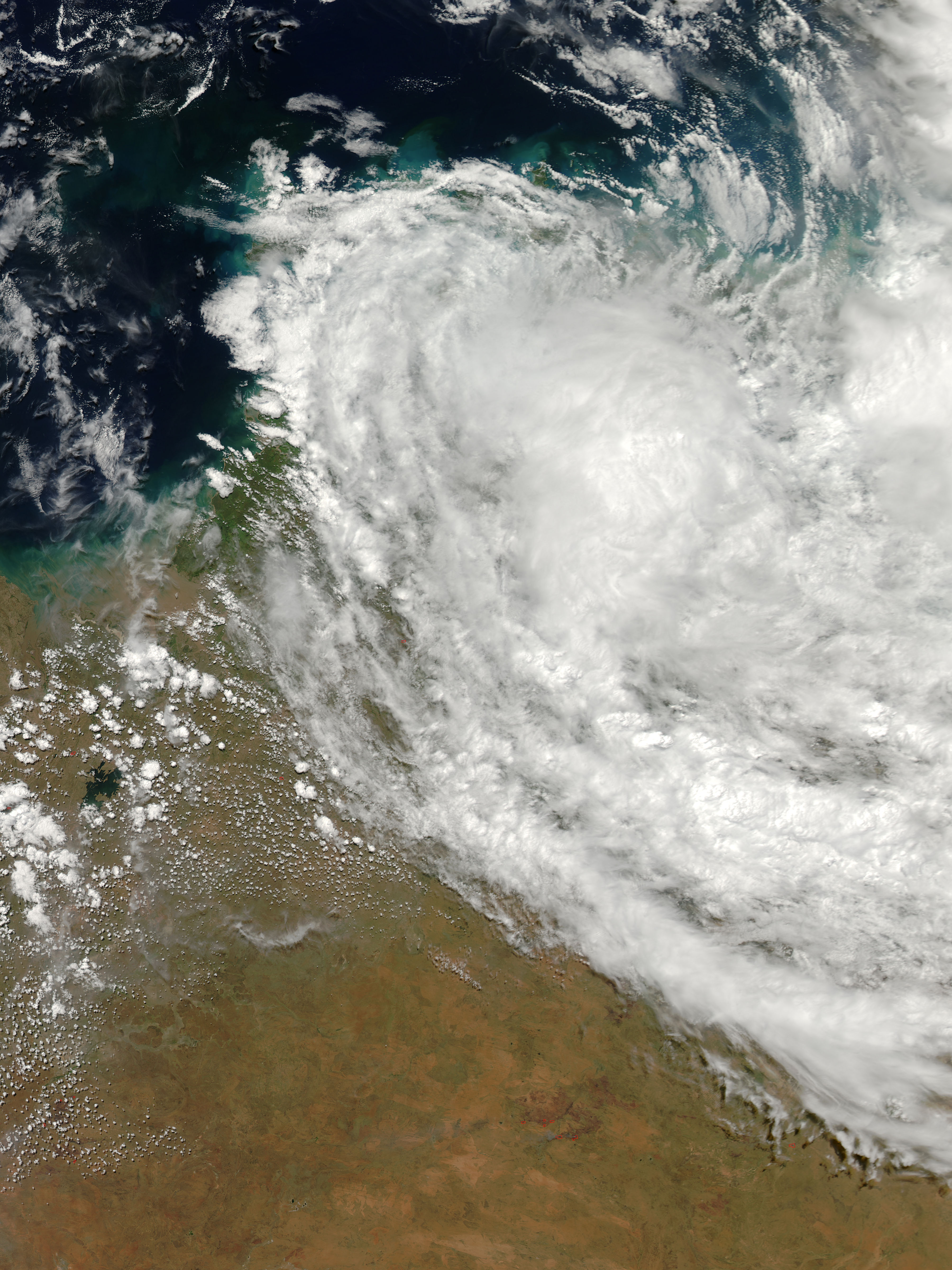 Tropical Cyclone Nathan (18P) over Australia - related image preview