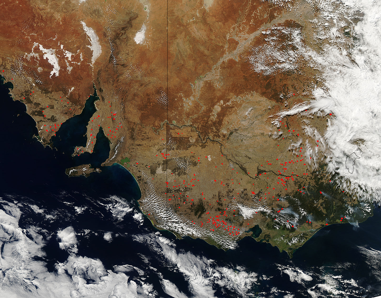 Fires in southeastern Australia - related image preview