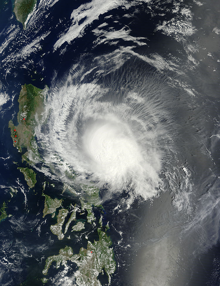 Typhoon Maysak (04W) Over The Philippines