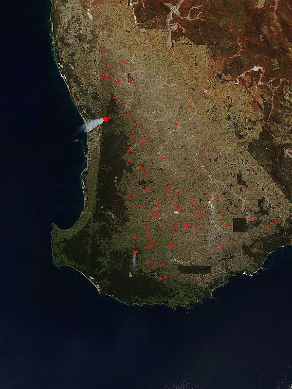 Fires in southwest Australia - related image preview