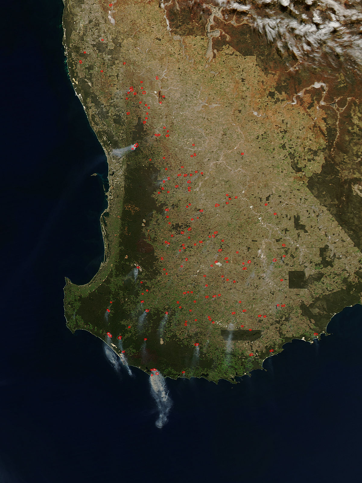 Fires in southwest Australia - related image preview