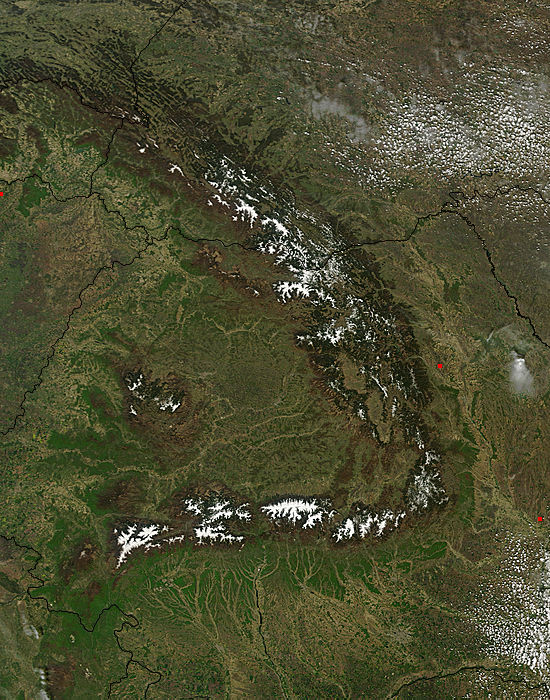 Snow in the Carpathian Mountains - related image preview