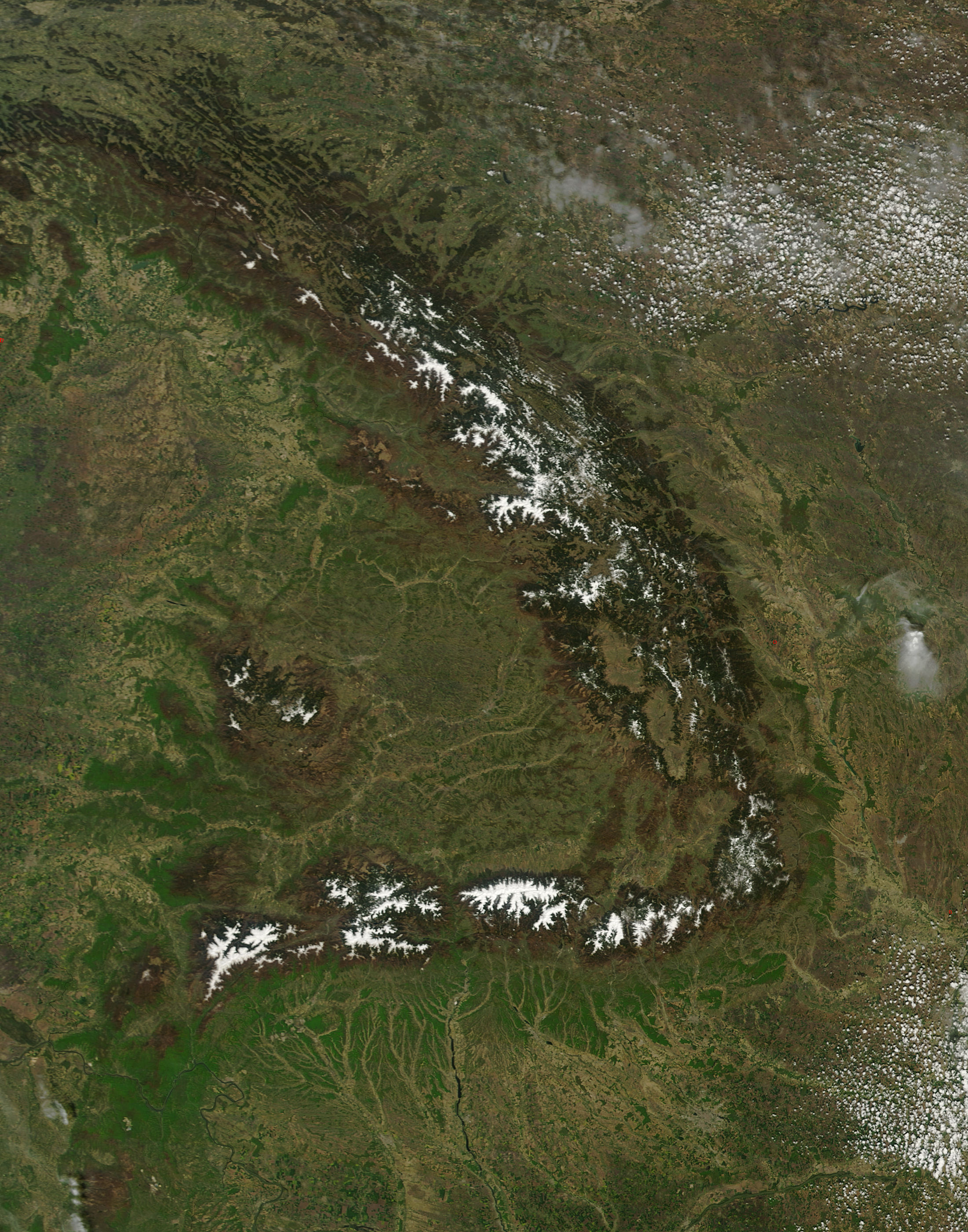 Snow in the Carpathian Mountains - related image preview