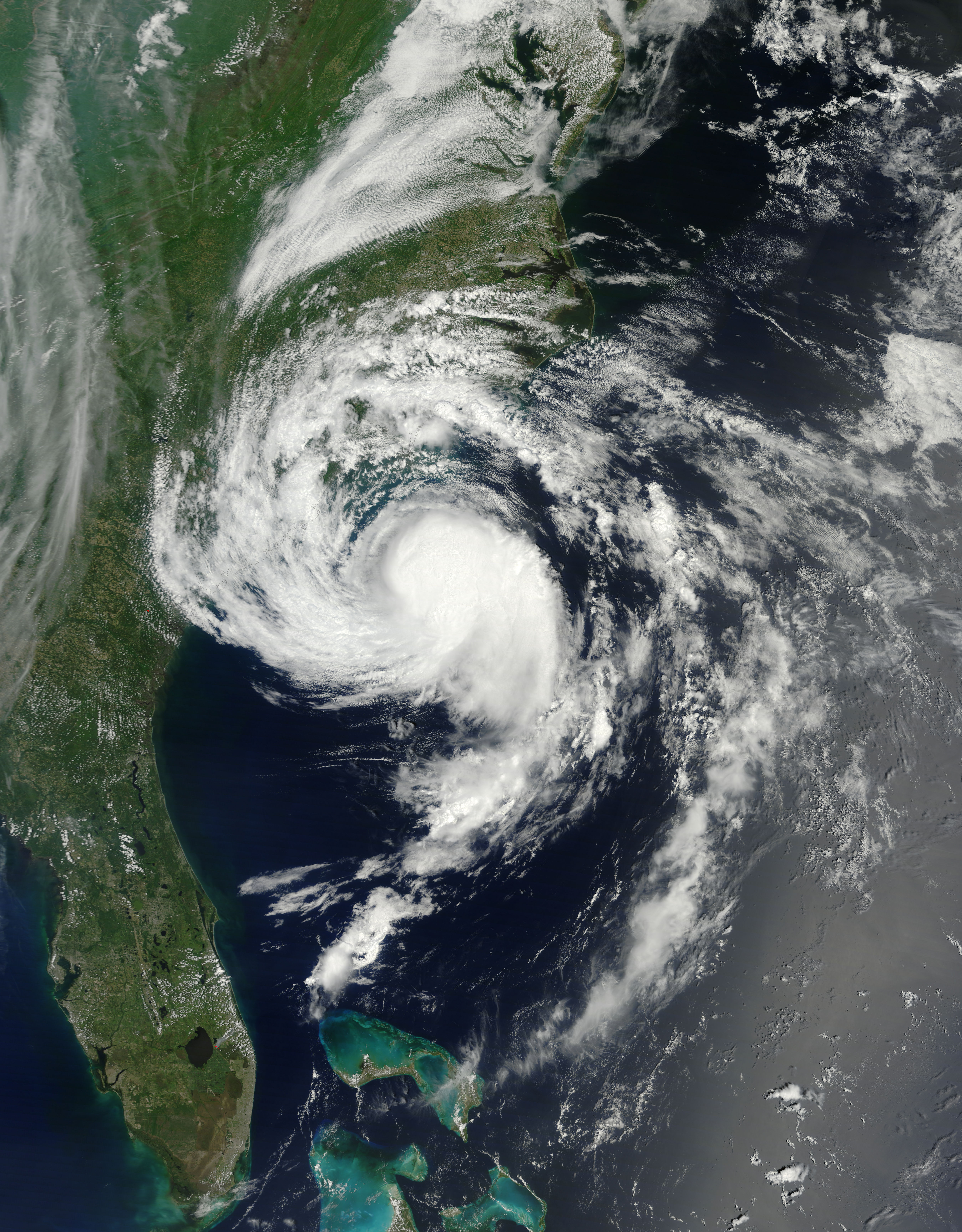 Tropical Storm Ana (01L) off the Carolinas - related image preview