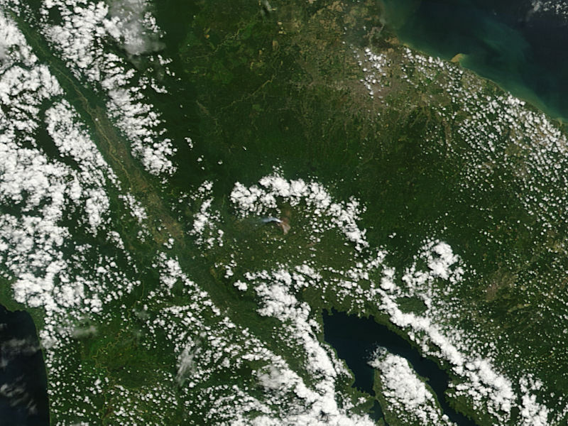 Plume from Sinabung, Sumatra, Indonesia - related image preview
