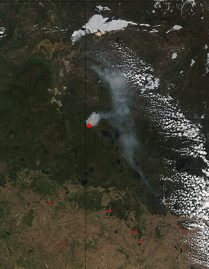 Fires in northern Canada - related image preview