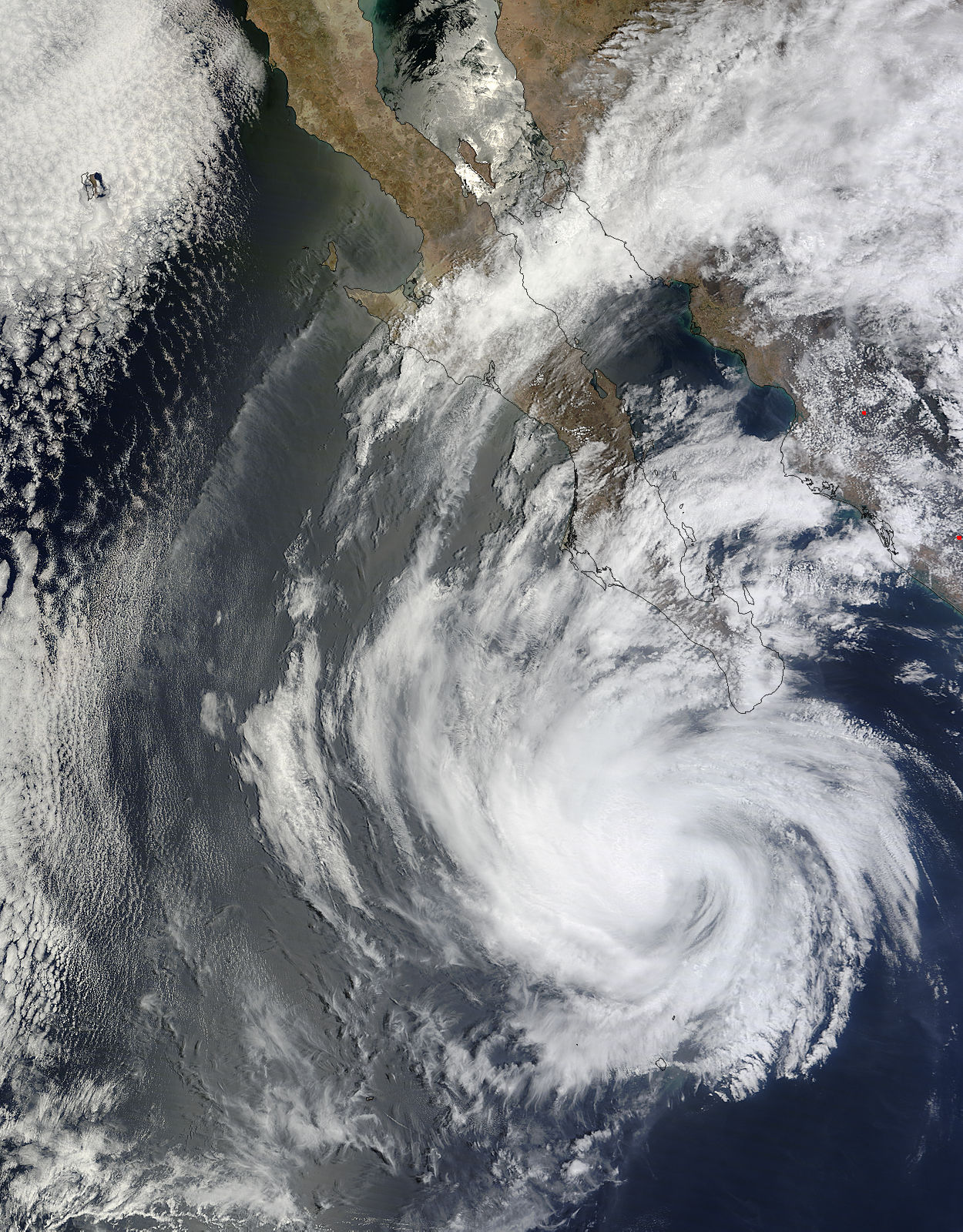 Tropical Storm Blanca (02E) off Baja California - related image preview