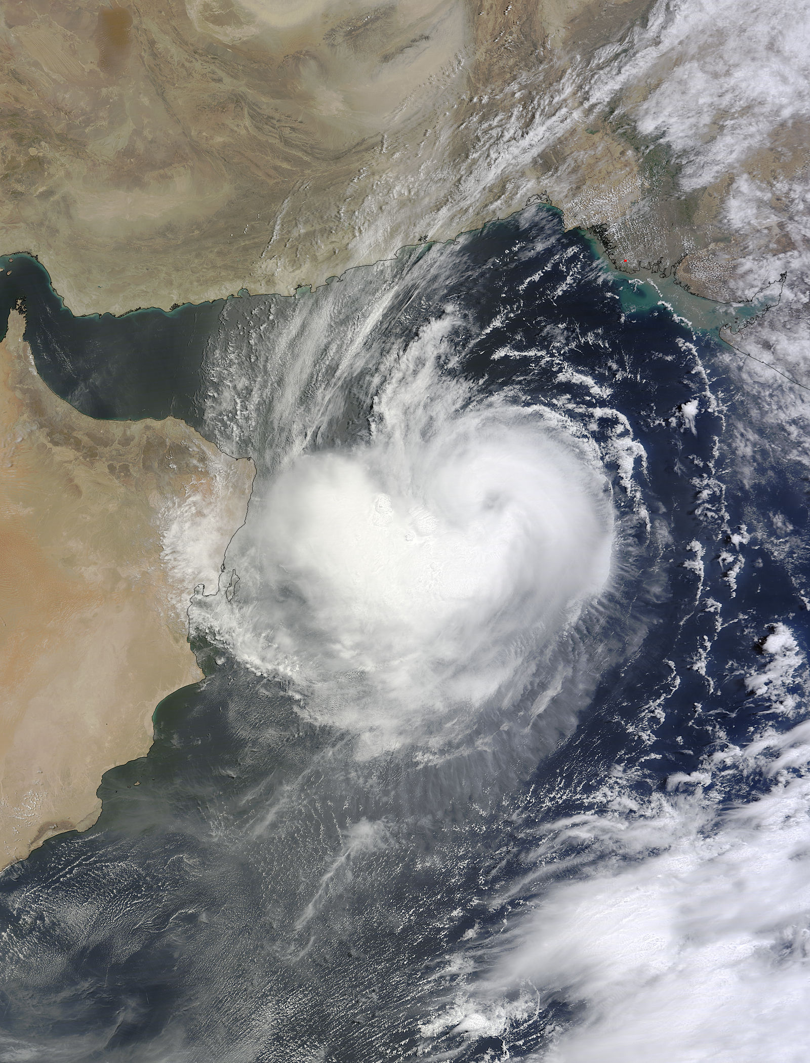 Tropical Cyclone Ashobaa (01A) in the Arabian Sea - related image preview