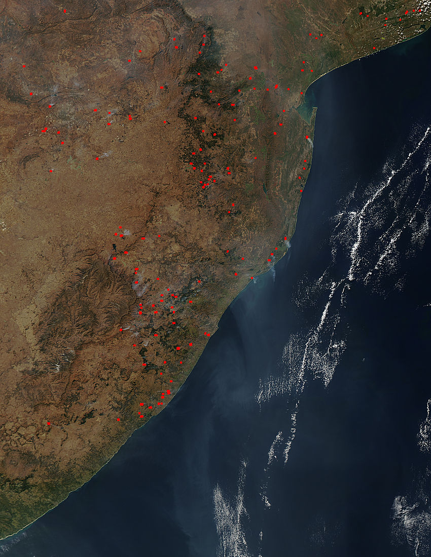Fires in western South Africa - related image preview